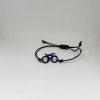 Bracelet velo zébré