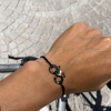 Bracelet velo Italie black version