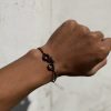 Bracelet VTT noir mat en acier inox – Image 3