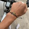 Bracelet vélo leader général en acier inox