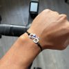 Bracelet velo France white version